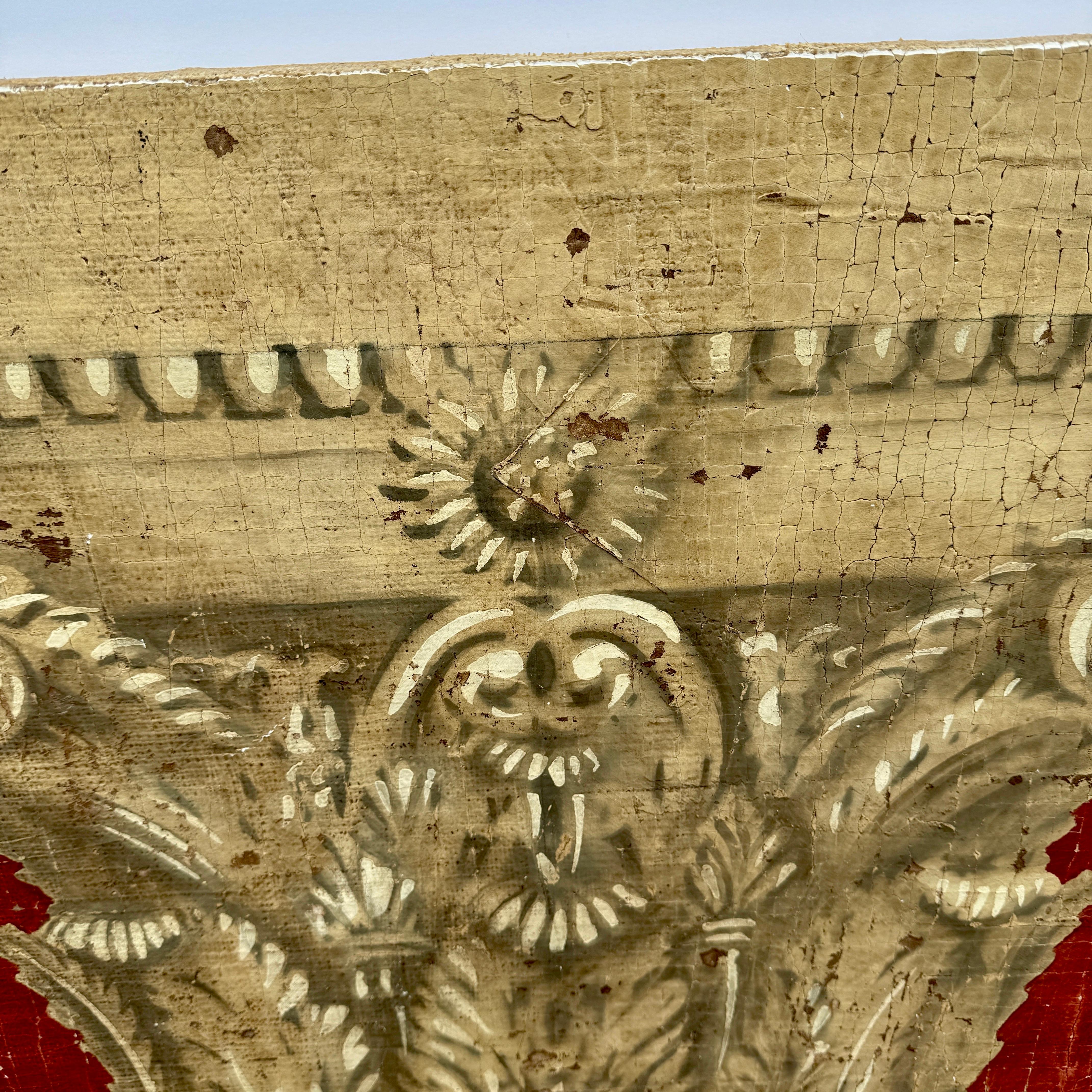 Romano classico Coppia di pannelli da parete con colonne architettoniche italiane di grandi dimensioni in vendita