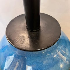 Pair of Large Italian Ceramic Table Lamps