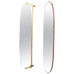 Vintage Pair of Large Italian Wall Mirrors