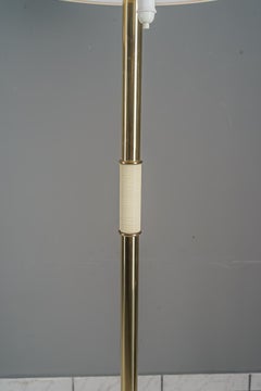 Pair of Large J.T. Kalmar Floor Lamps 'Helios' Mod. 2035, Brass 1960s