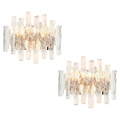 Pair of Large Kalmar Sconces Wall Lights, Austria, 1960s