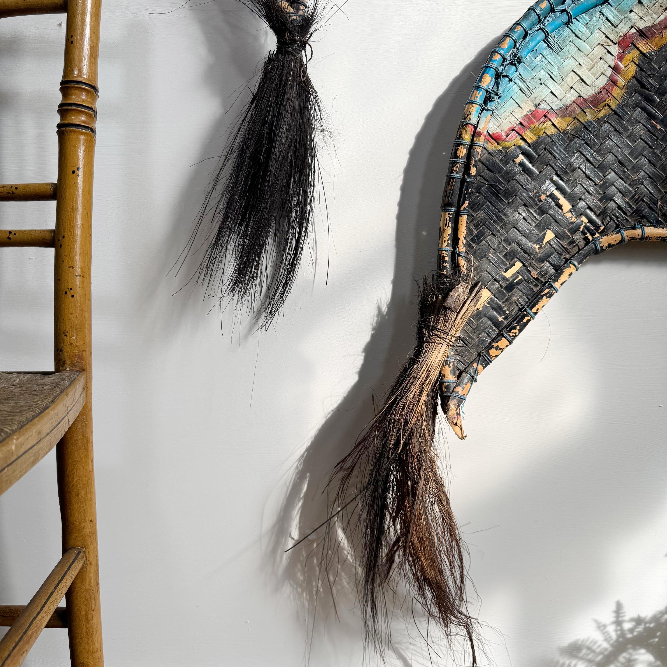 Pair of Large Kuda Lumping Ceremonial Horses from Java For Sale 2