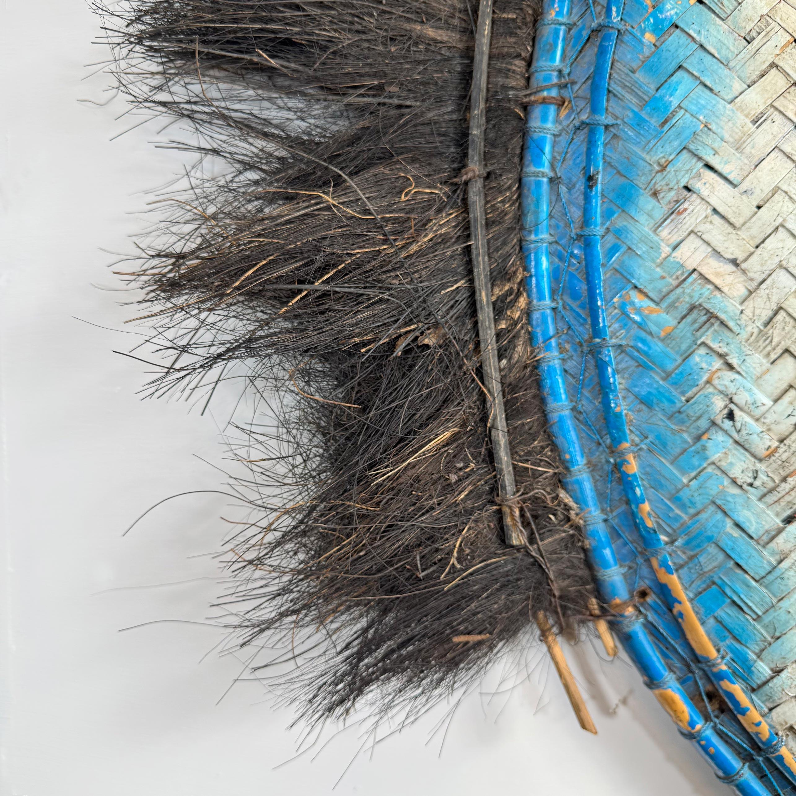 Hand-Crafted Pair of Large Kuda Lumping Ceremonial Horses from Java For Sale