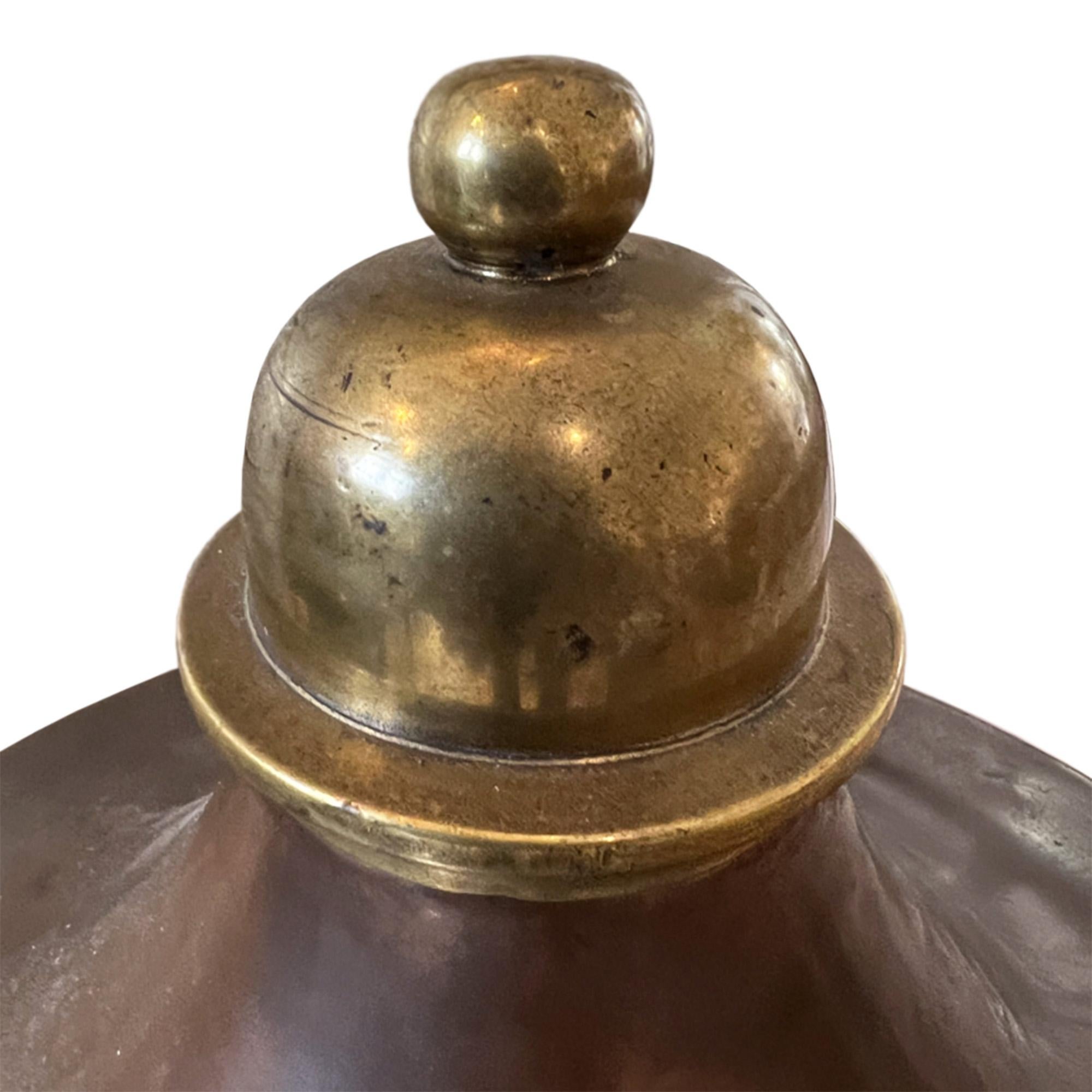 British Pair of Large Lanterns From The Middlesex Hospital, London W1