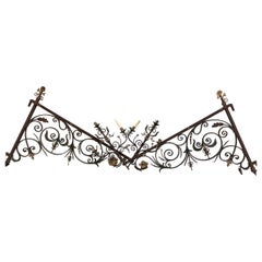 Pair of Large Late 19th Century Wall Candelabra Brackets