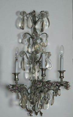 Pair of Large Maison Baguès Sconces