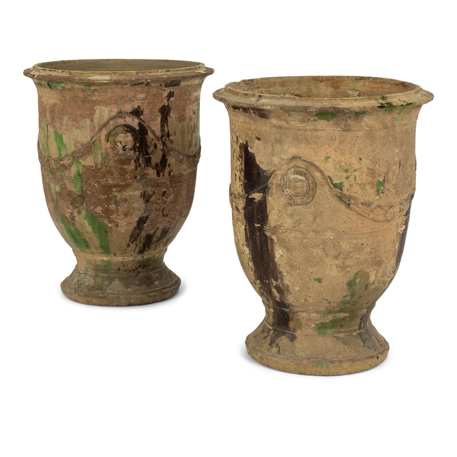 Pair of Large Mid-19th Century Anduze Jars by Louis Bourget 3