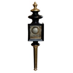 Pair of Large Mid-19th Century Coach Lamps, ​circa 1850