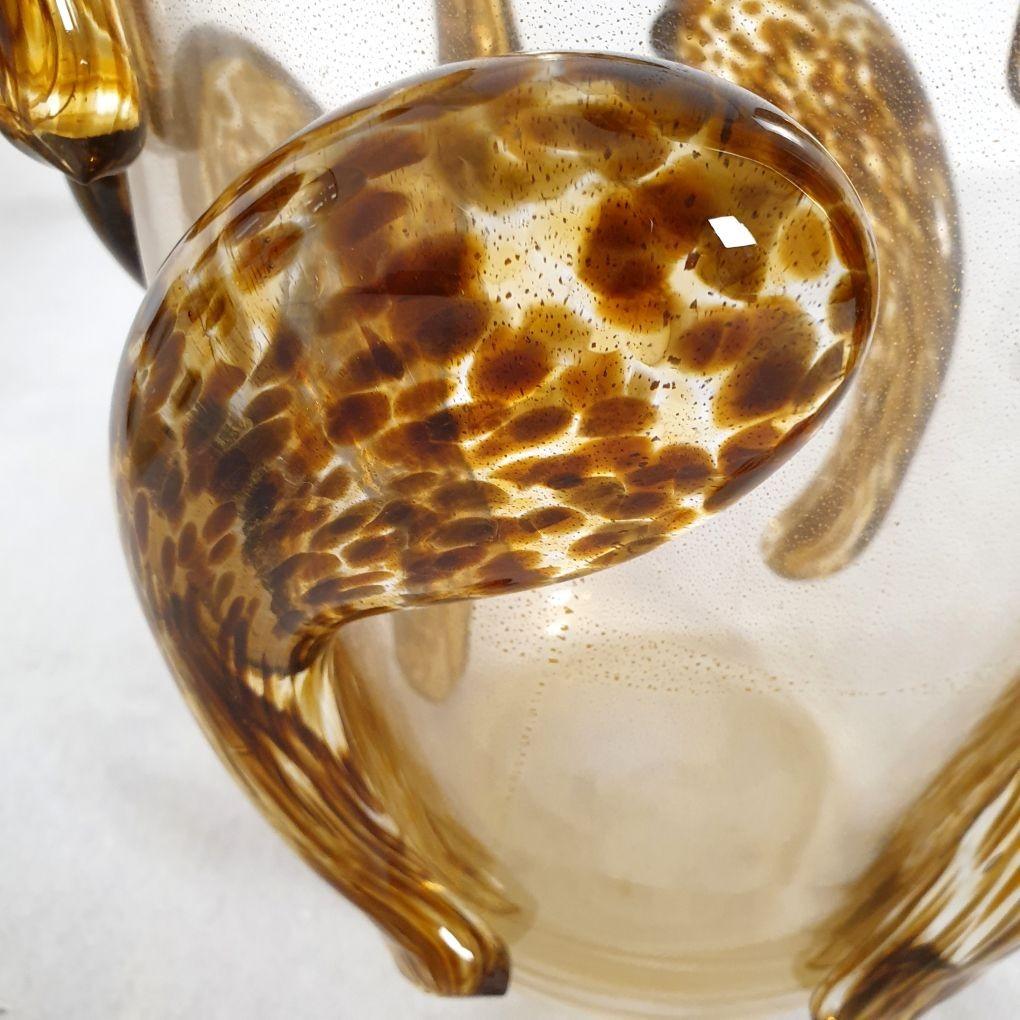 Paar Vasen aus Murano-Glas Italien im Angebot 4
