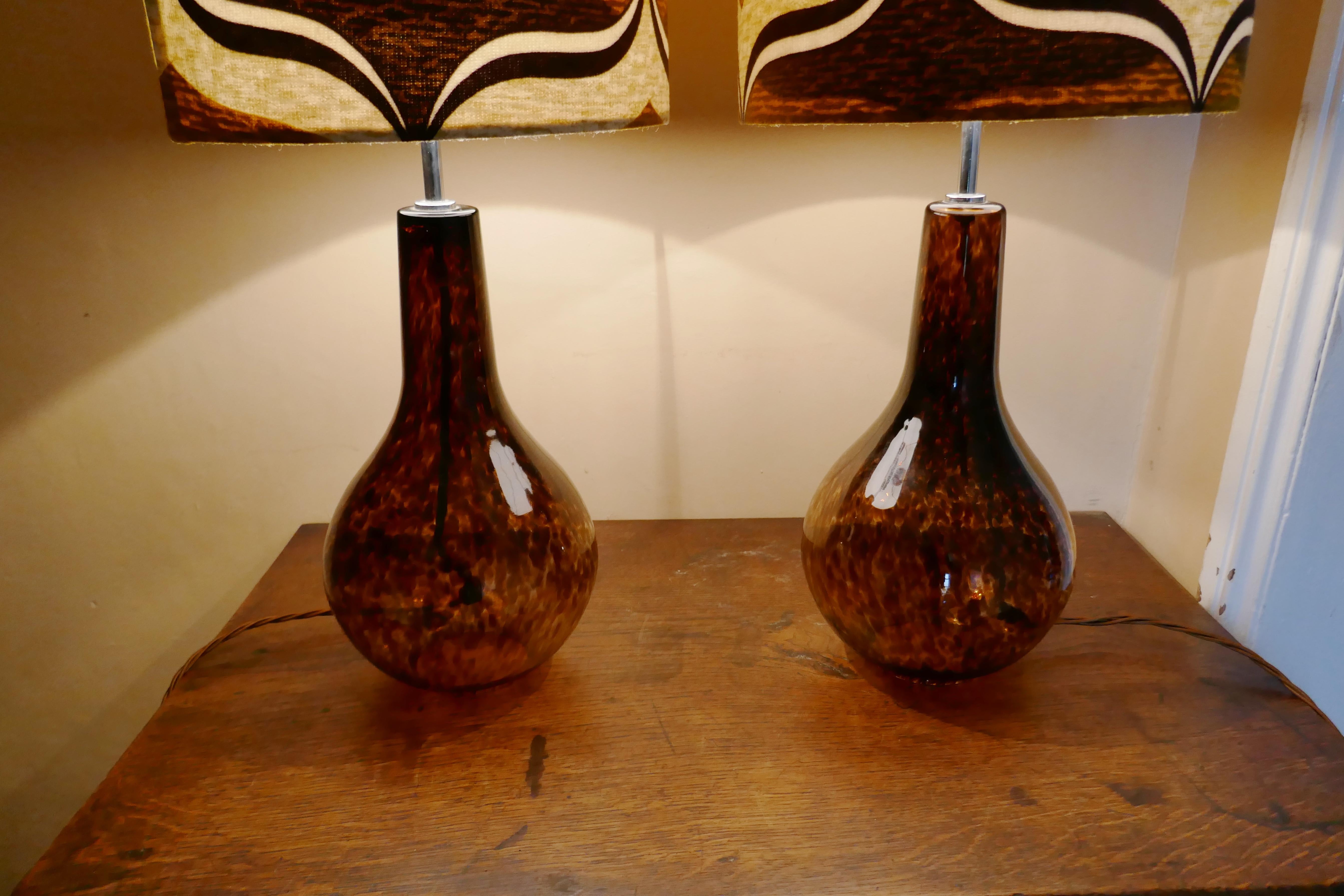 mid century lampshades