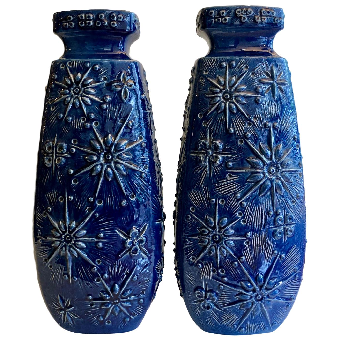 Pair of Large Midcentury Vases