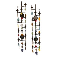 Pair of Large Midcentury Swedish Sconces