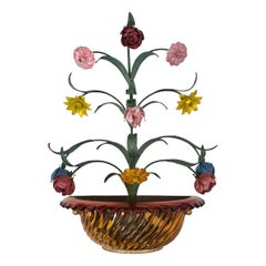 Pair of Large Midcentury Venetian Sconces