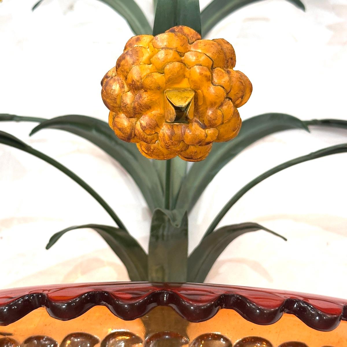 Pair of Large Midcentury Venetian Sconces For Sale 1