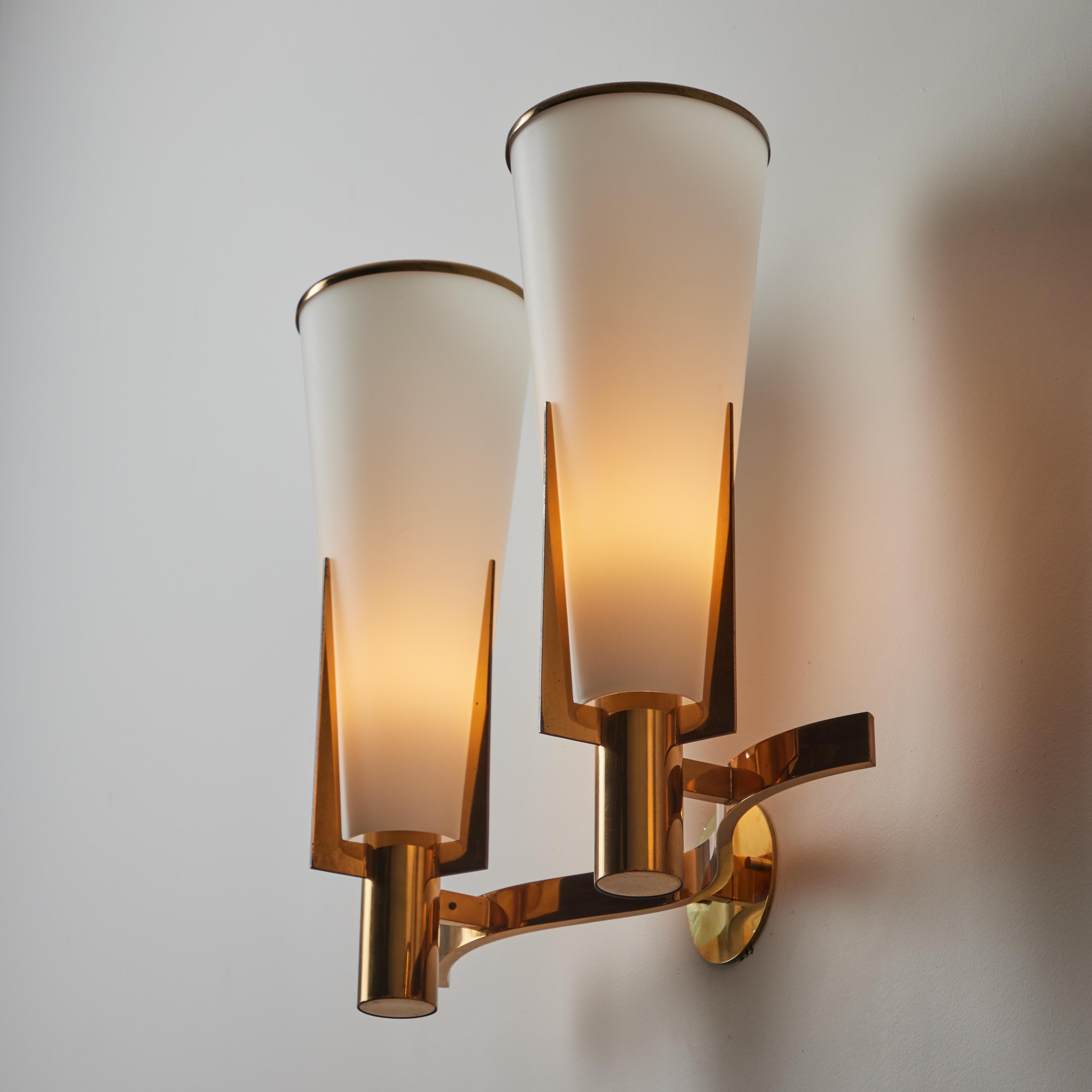 Pair of Large model 2021/2 Sconces by Stilnovo 10
