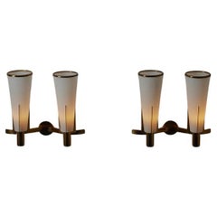 Pair of Large model 2021/2 Sconces by Stilnovo 