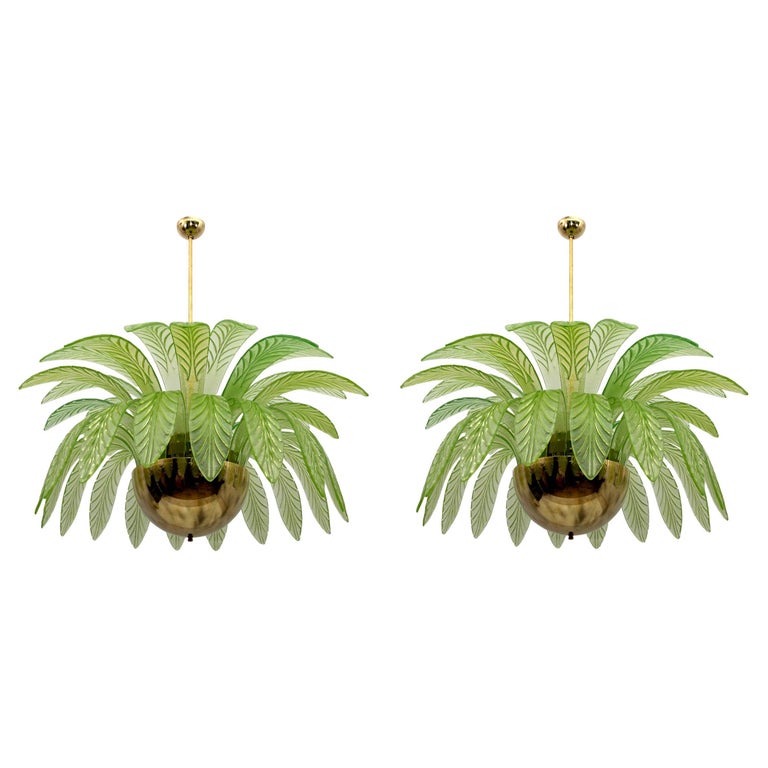 Murano-Glass Chandeliers, 2000, offered by Mid-Century Domus S.R.L.S
