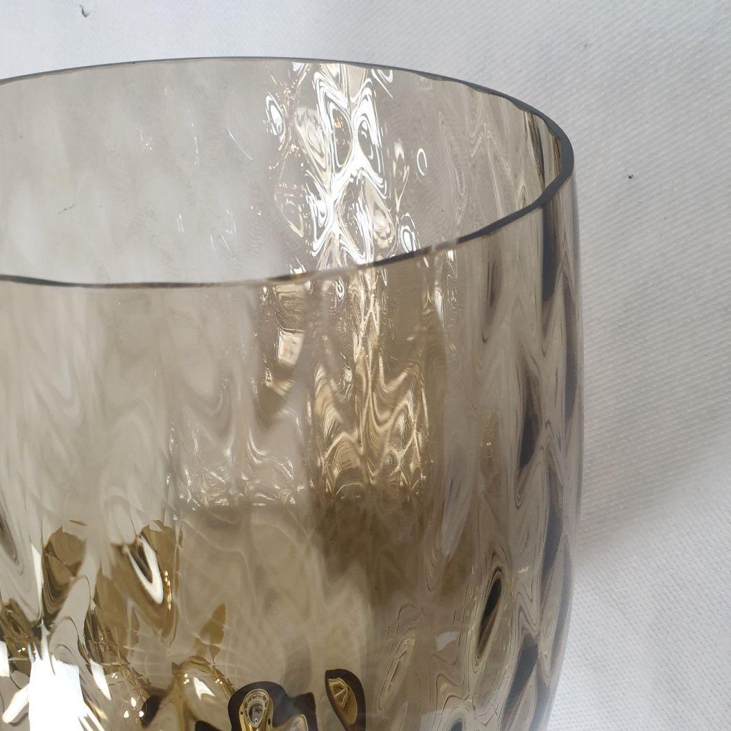 Paire de grandes appliques en verre de Murano, Italie en vente 3