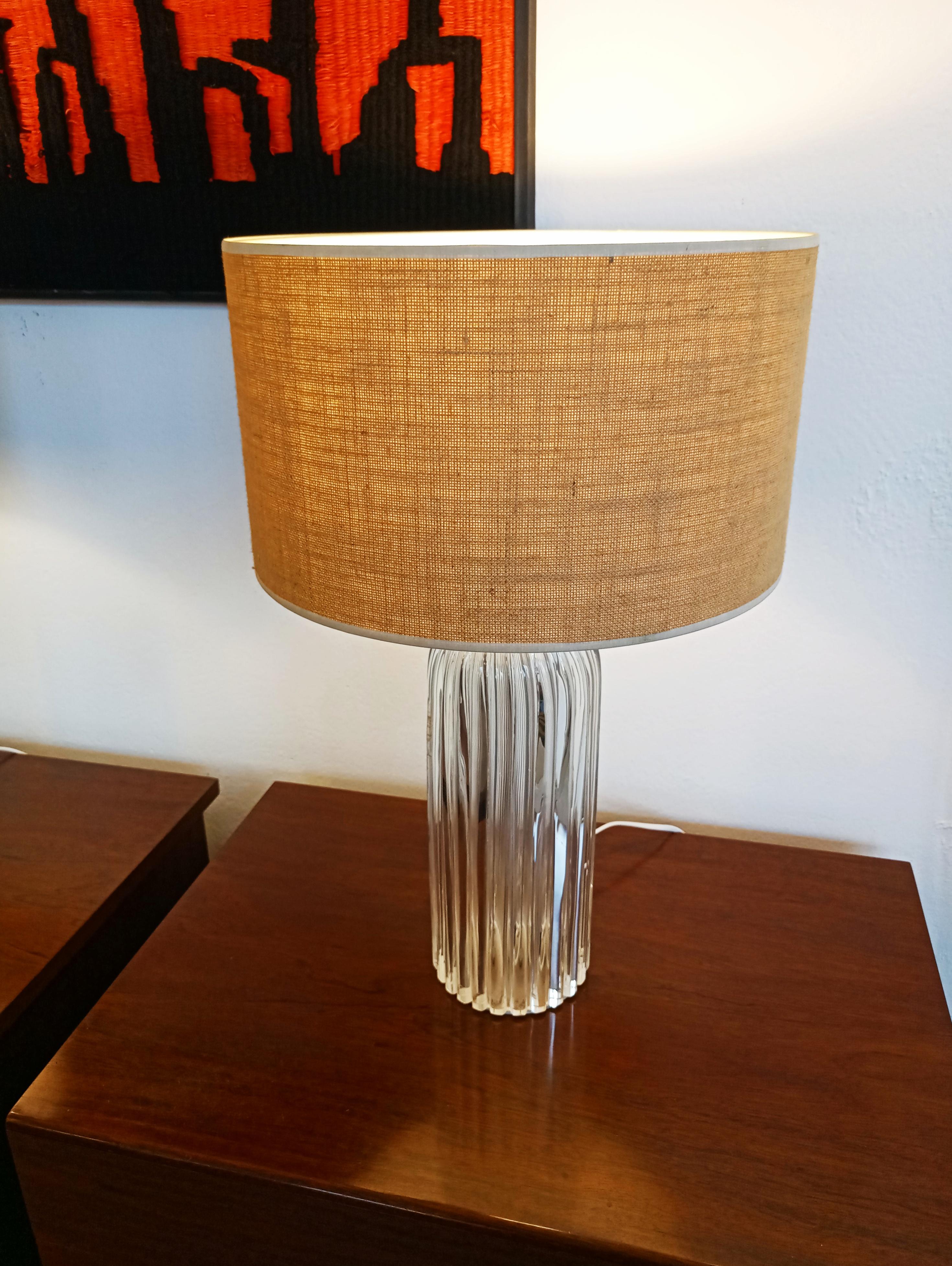 Pair of Large Murano Table Lamps, Italy, 1960s 3