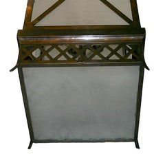 Pair of Large Neoclassic Lanterns, Sold Individually