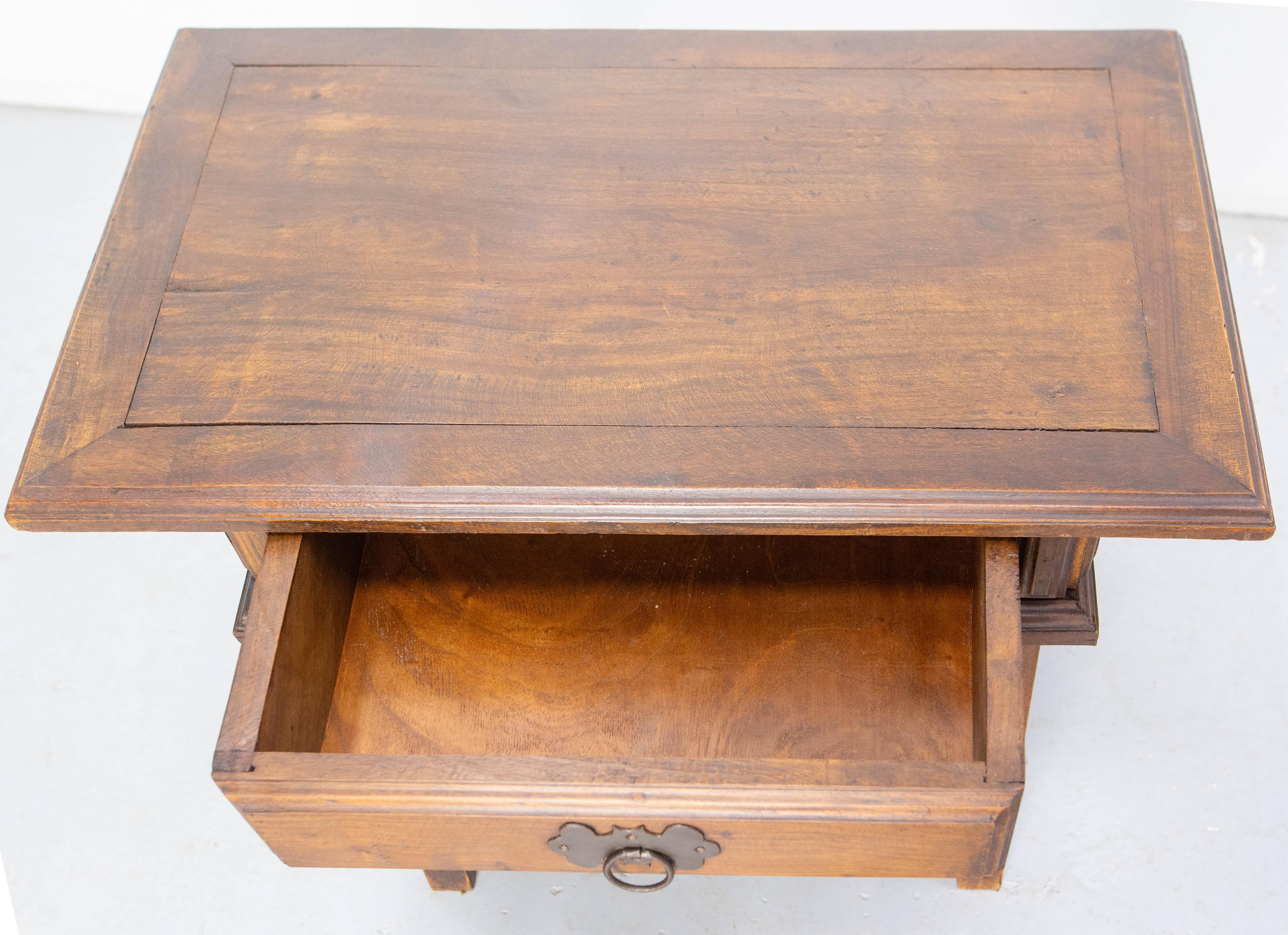 Coppia di grandi comodini armadietti da letto in legno esotico, Brasile, circa 1960 in vendita 4