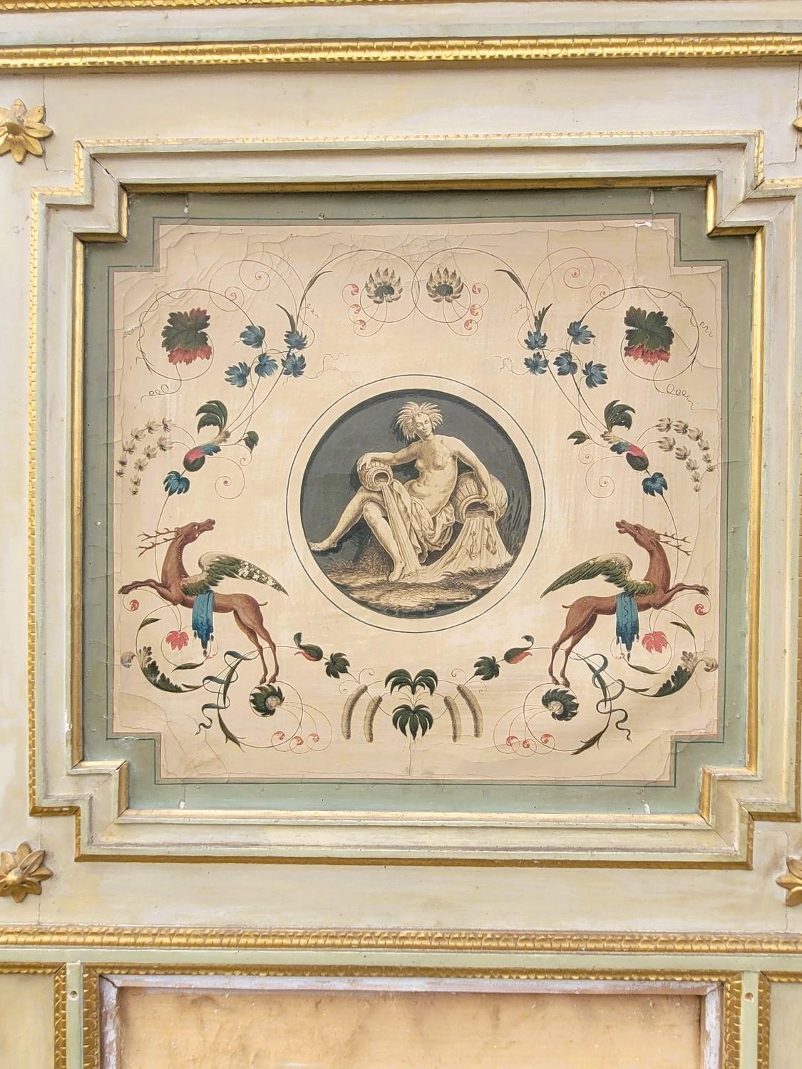 Paire de grands palais Trumeaux (h247 cm), début du 19ème siècle en vente 3