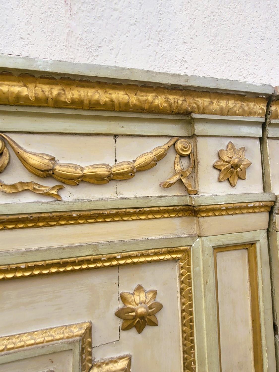 Paire de grands palais Trumeaux (h247 cm), début du 19ème siècle en vente 8