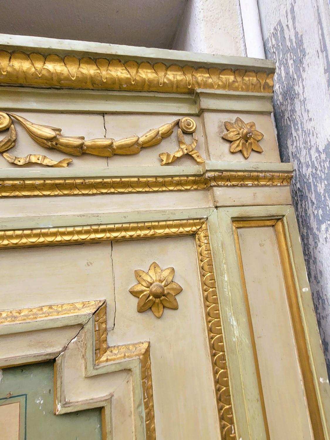 Bois Paire de grands palais Trumeaux (h247 cm), début du 19ème siècle en vente