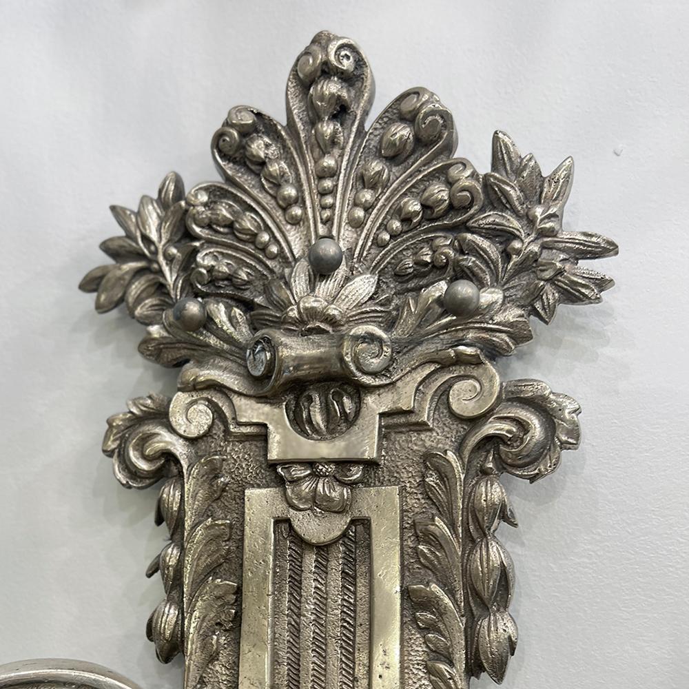 English Pair of Large Regency Style Sconces For Sale