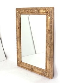Pair of Large Scale Gilt Mirrors with Dove Design