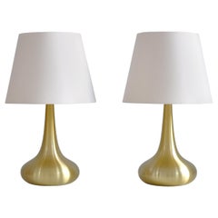 Pair of Large Scandinavian Modern "Orient" Table Lamps by Jo Hammerborg