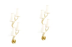 Coppia di grandi lampade da parete scandinave, Norvegia