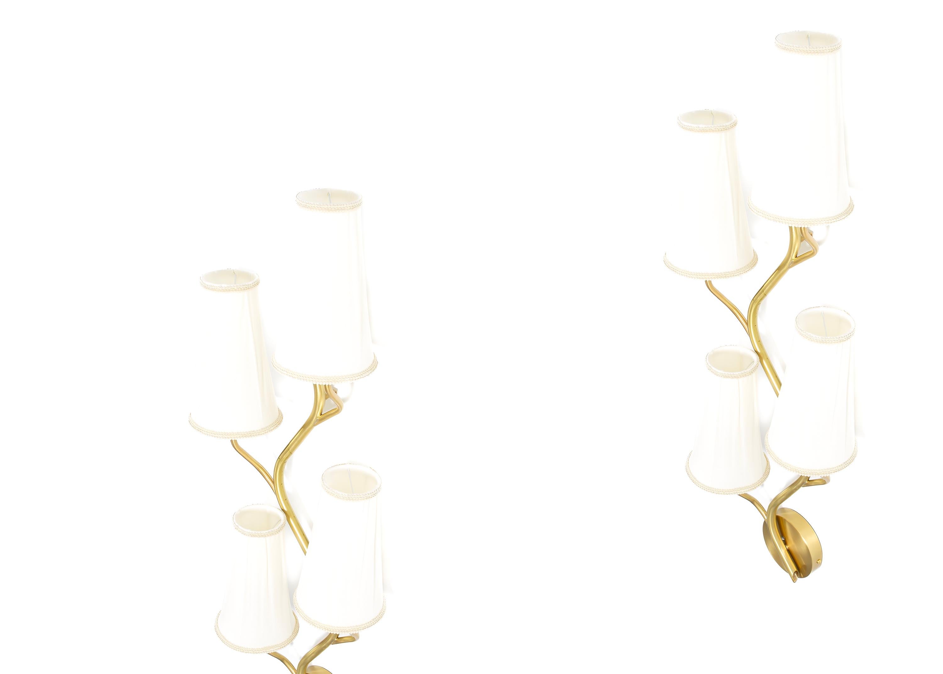 Pair of Large Scandinavian Wall Lights, Norway For Sale 1