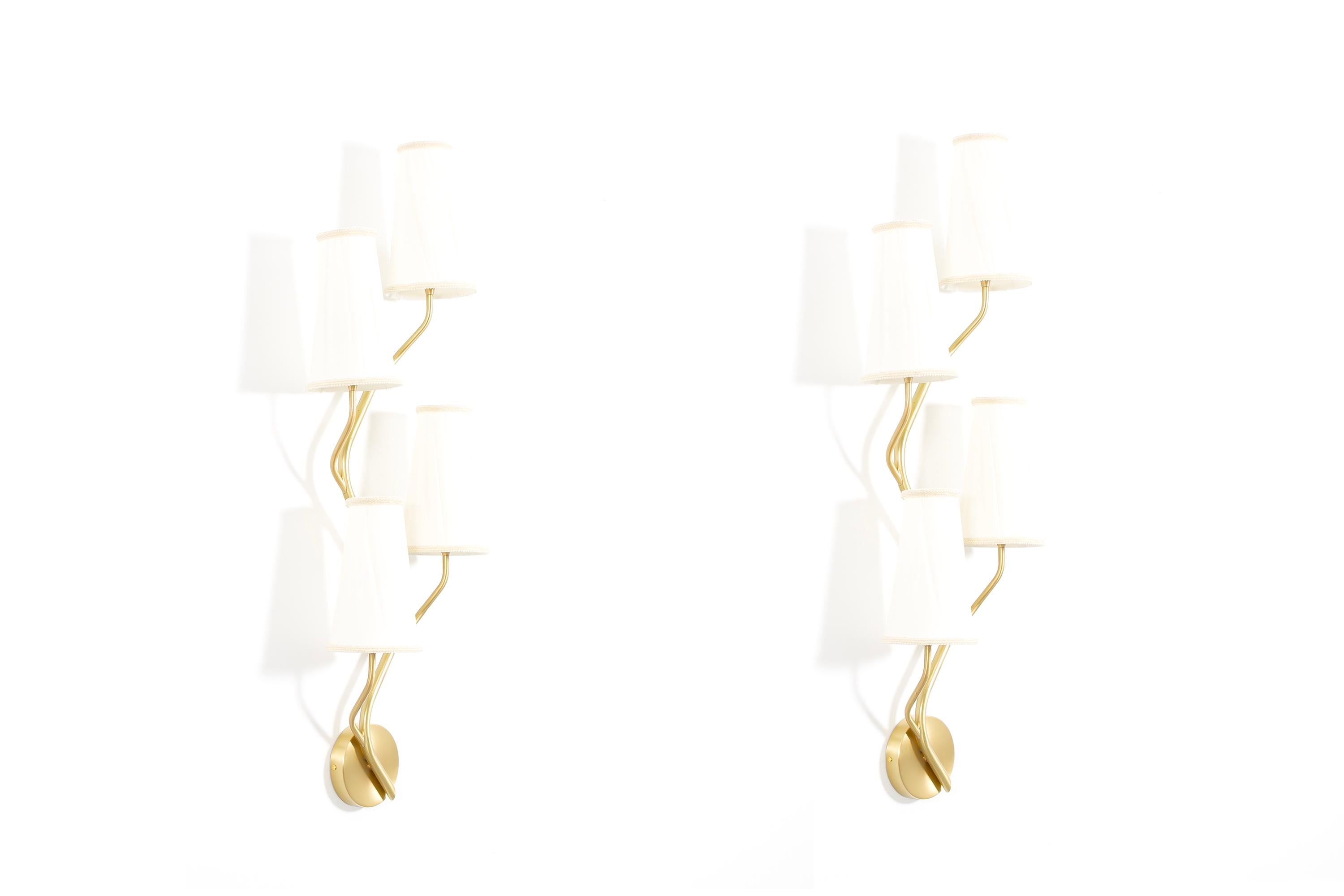 Pair of Large Scandinavian Wall Lights, Norway For Sale 2