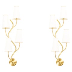 Pair of Large Scandinavian Wall Lights, Norway