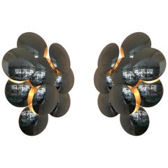 Pair of Large Sconces by Goffredo Reggiani