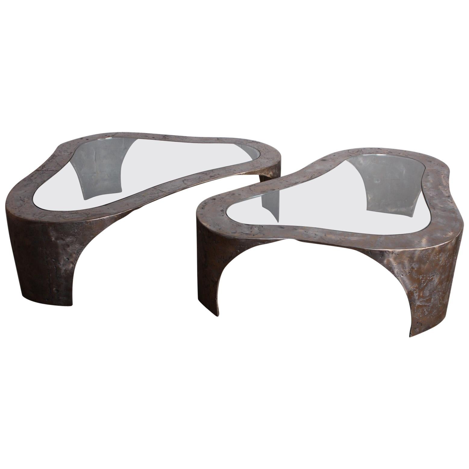 Pair of Large Silas Seandel Coffee Tables