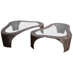 Pair of Large Silas Seandel Coffee Tables