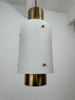 Pair of Large Size Paavo Tynell Pendant Lights by Taito Oy - 1950s