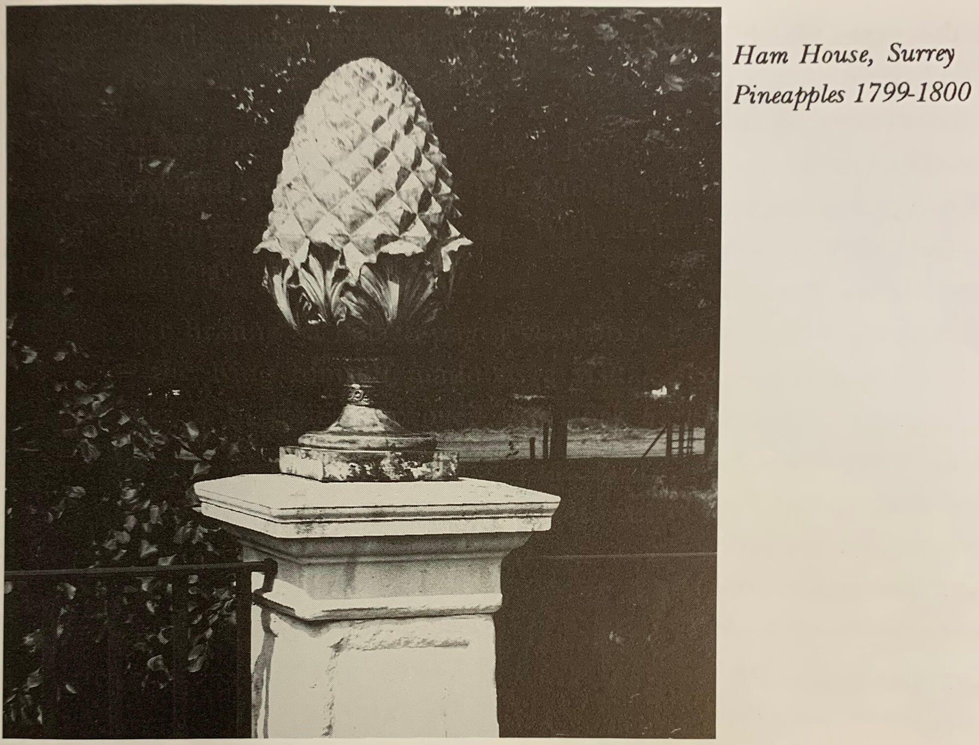 Pair of Large Stone Pineapple Finials or Pier Caps In Fair Condition In Wormelow, Herefordshire