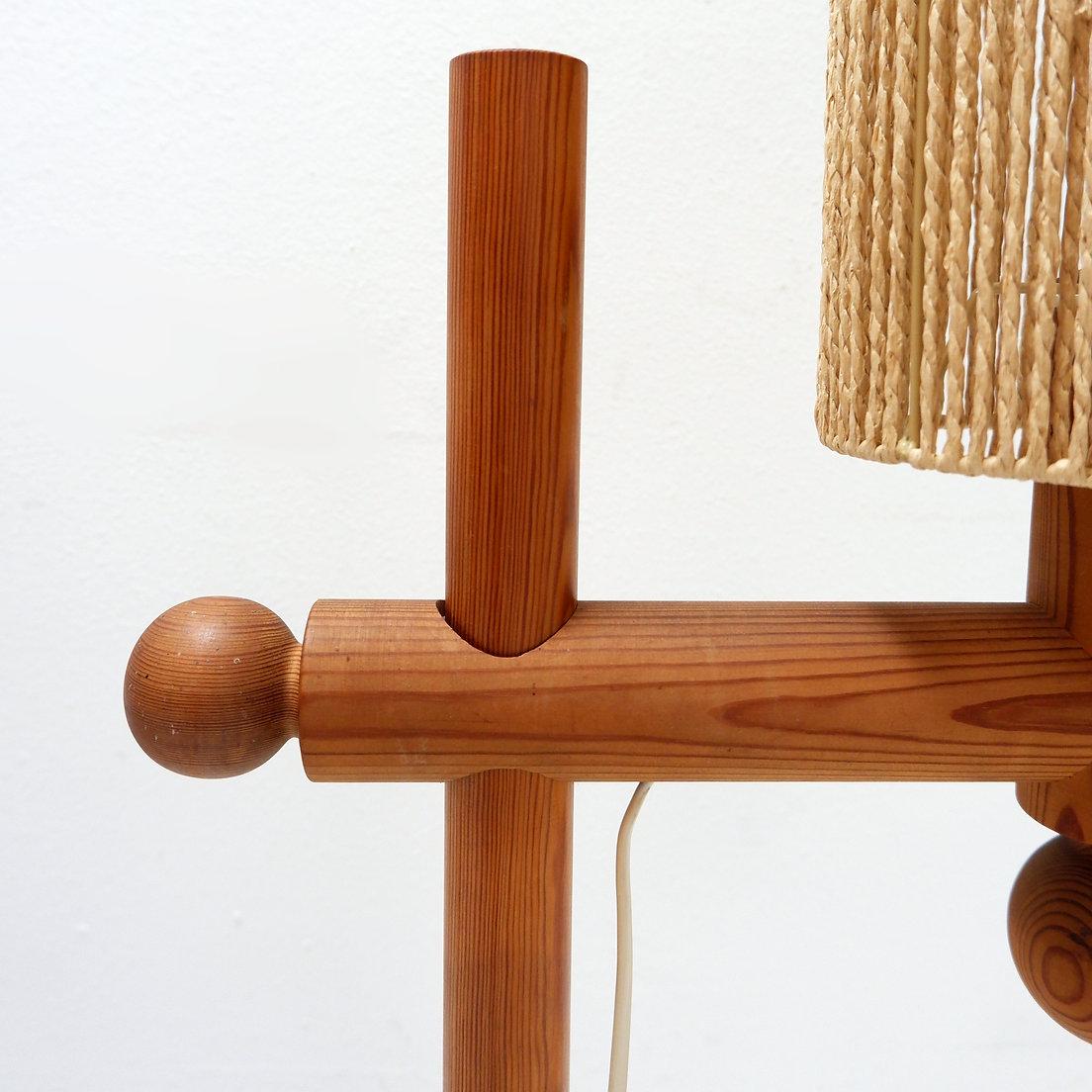 Paar große Tischlampen von Uno & Östen Kristiansson für Luxus, 1960/70 im Angebot 1