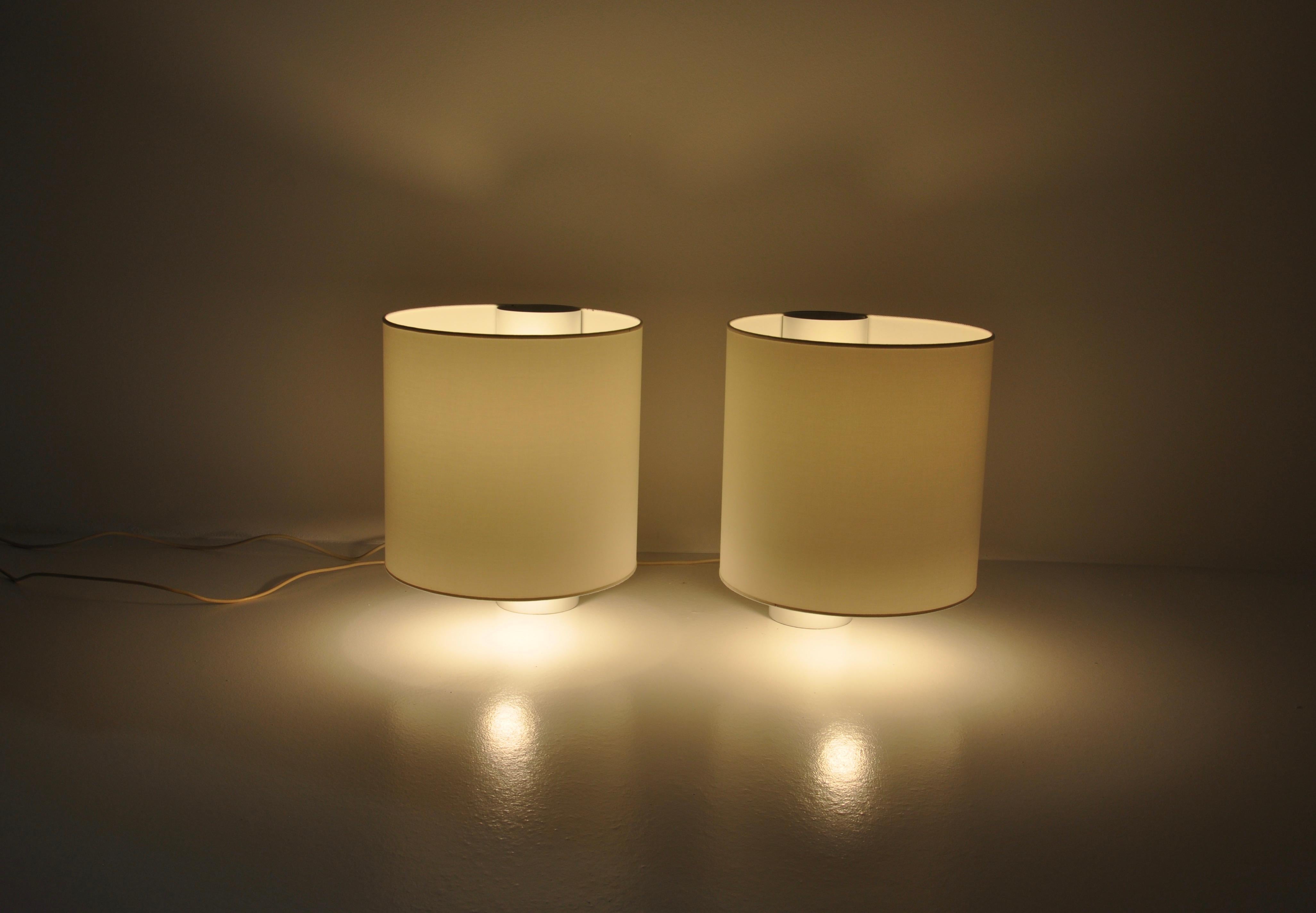 Pair of Large Table Lamps 