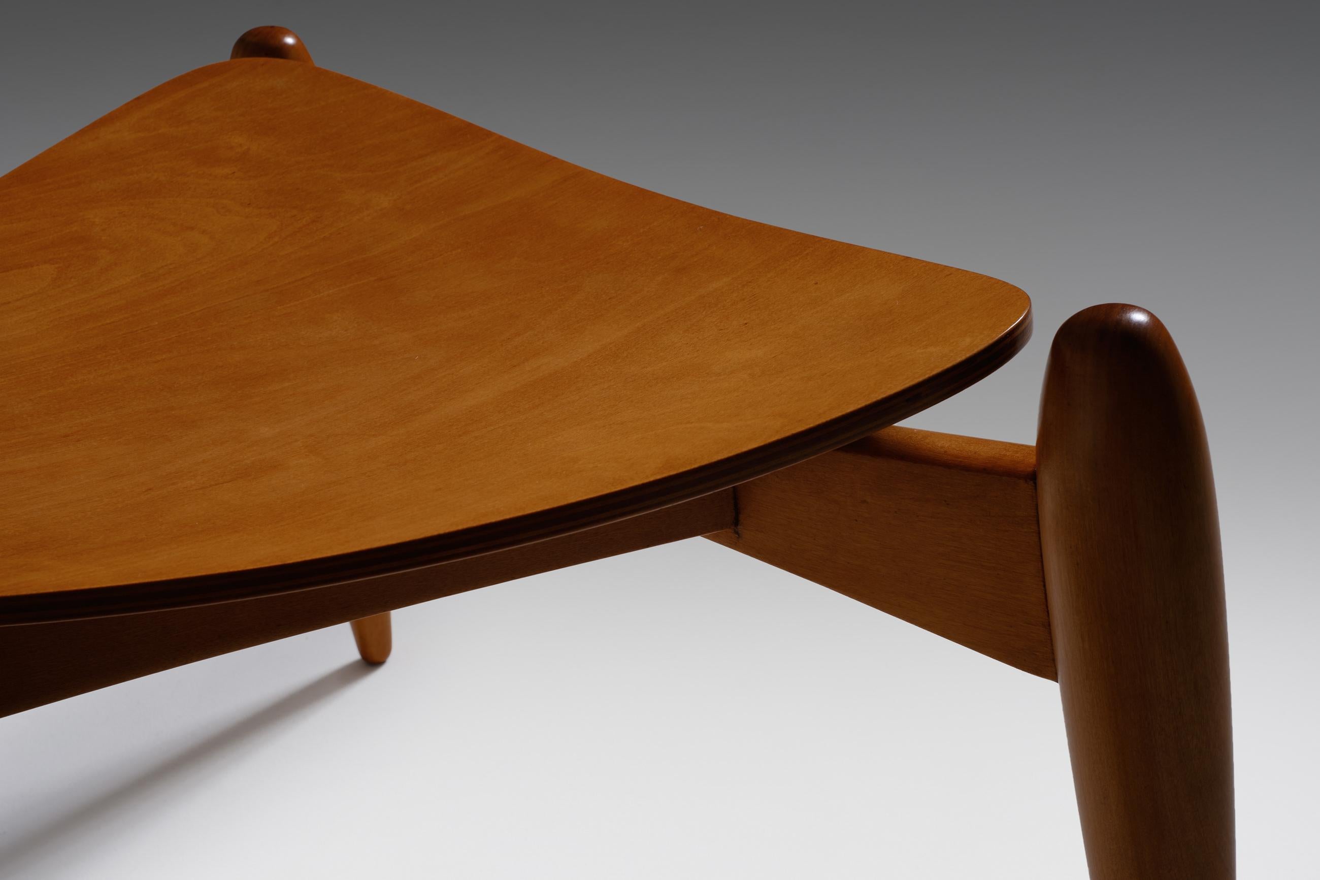 20th Century Pair of Large ‘Tale’ Stools by Ilmari Tapiovaara, 1950s