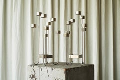 Pareja de grandes portavelas Tommy Larsen Dinamarca Años 90