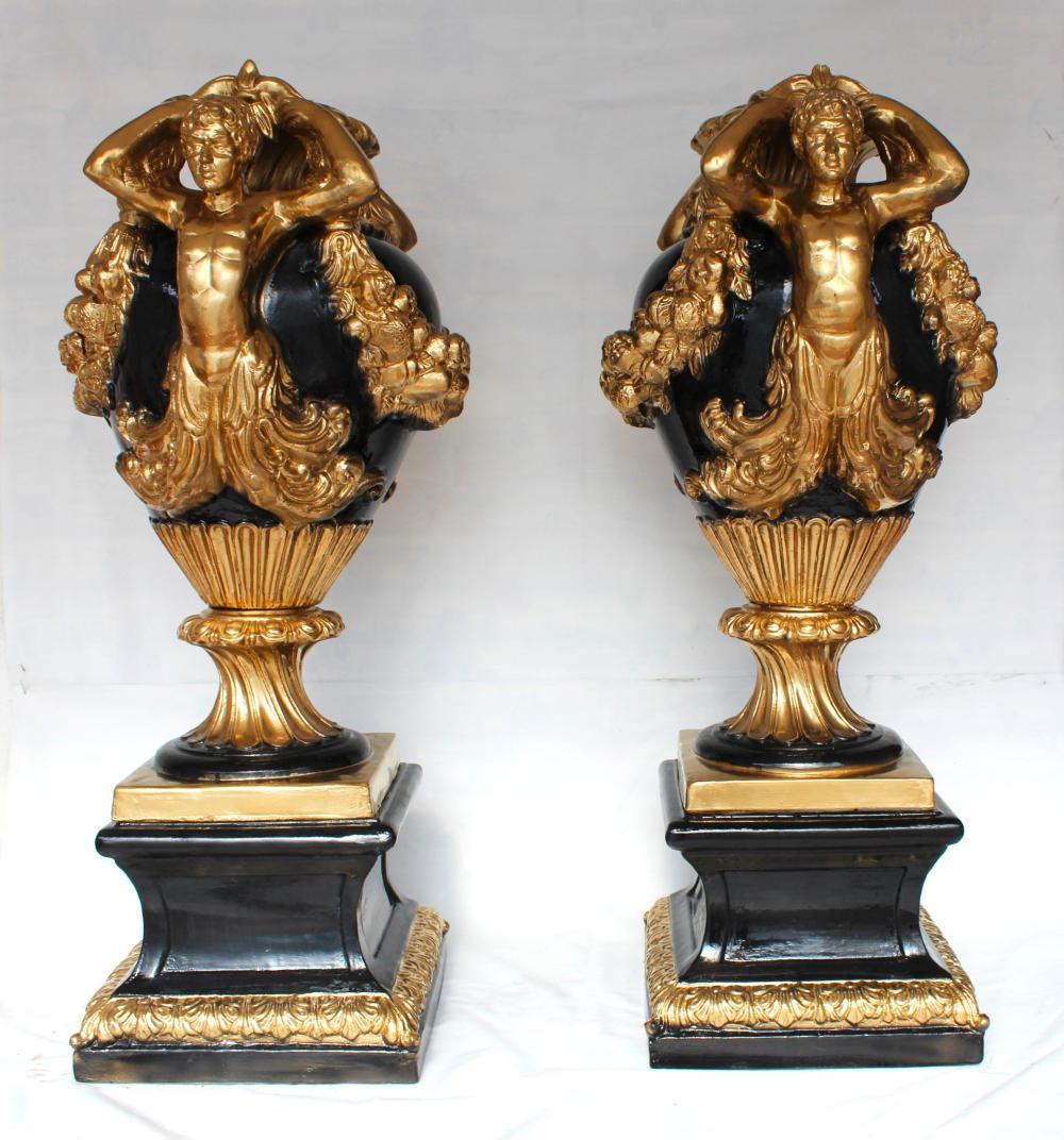 Pair of large vases In Good Condition For Sale In Rome, IT