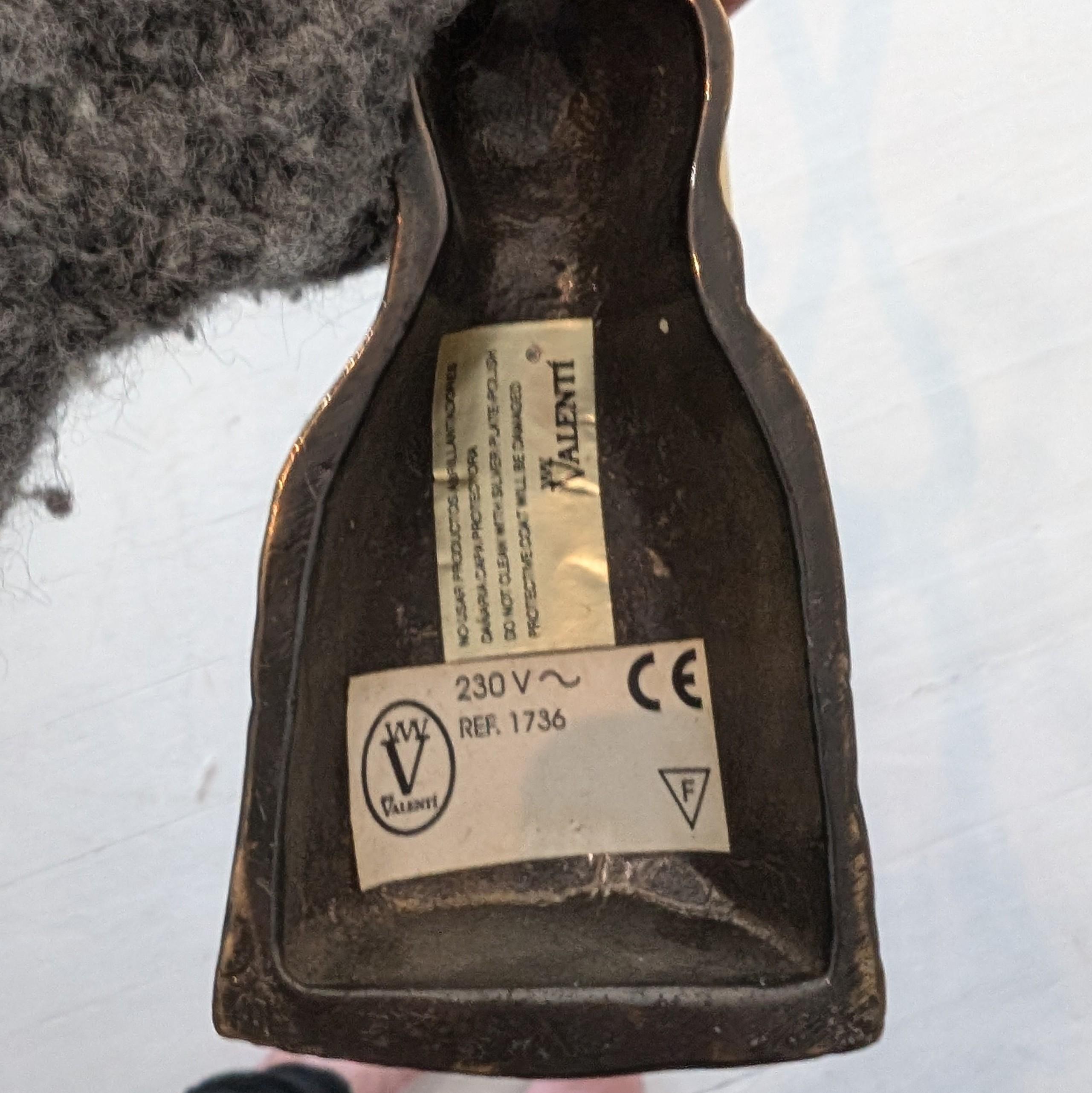 Paar große Vintage-Wandleuchten aus Messing mit Seil und Quasten von Valenti 1960er Jahre im Angebot 7