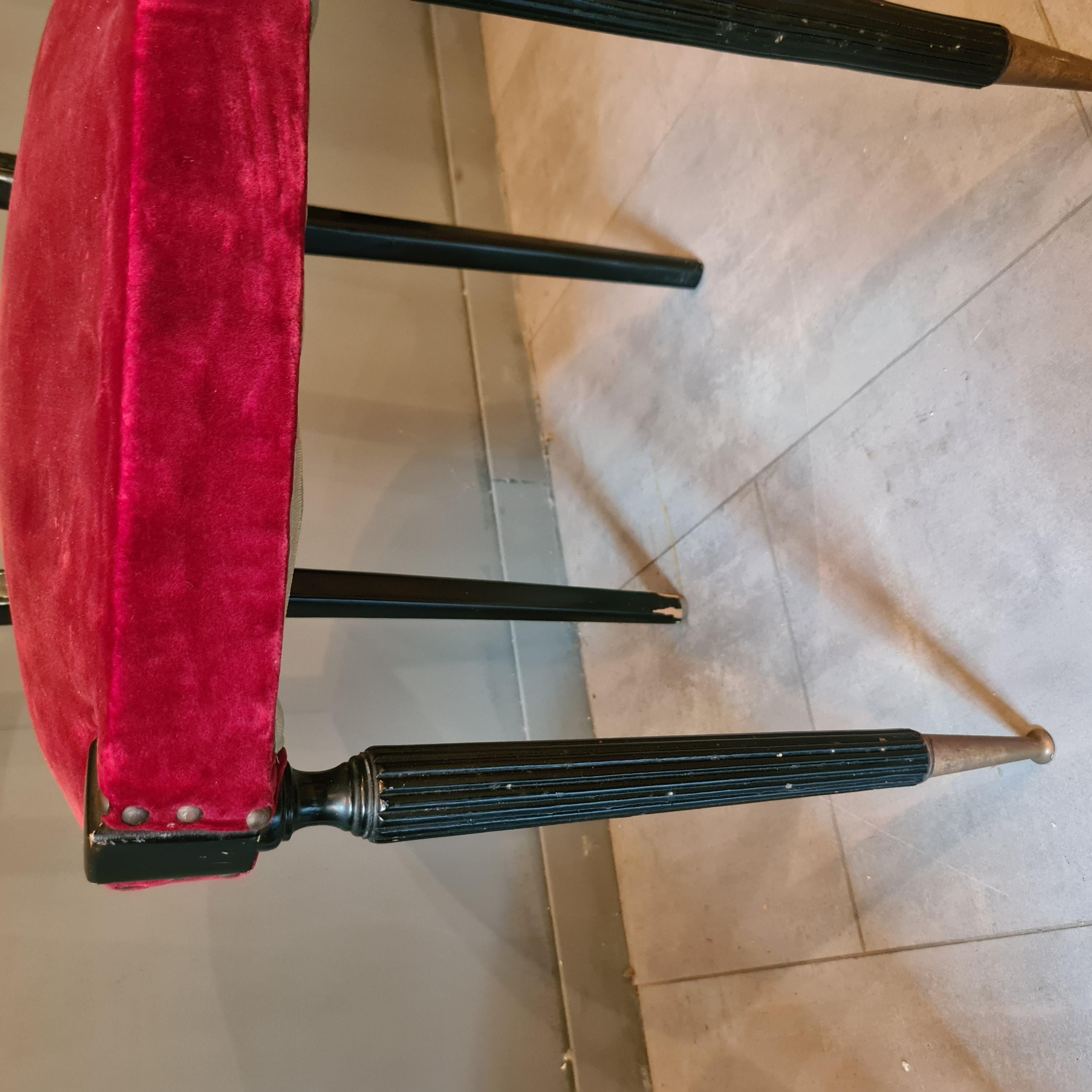 Pareja de grandes sillas ceremoniales vintage en Bueno estado para la venta en Isle Sur Sorgue, FR