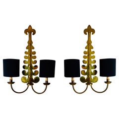 Pair of large wall lights by Valentí – Barcelona 1960