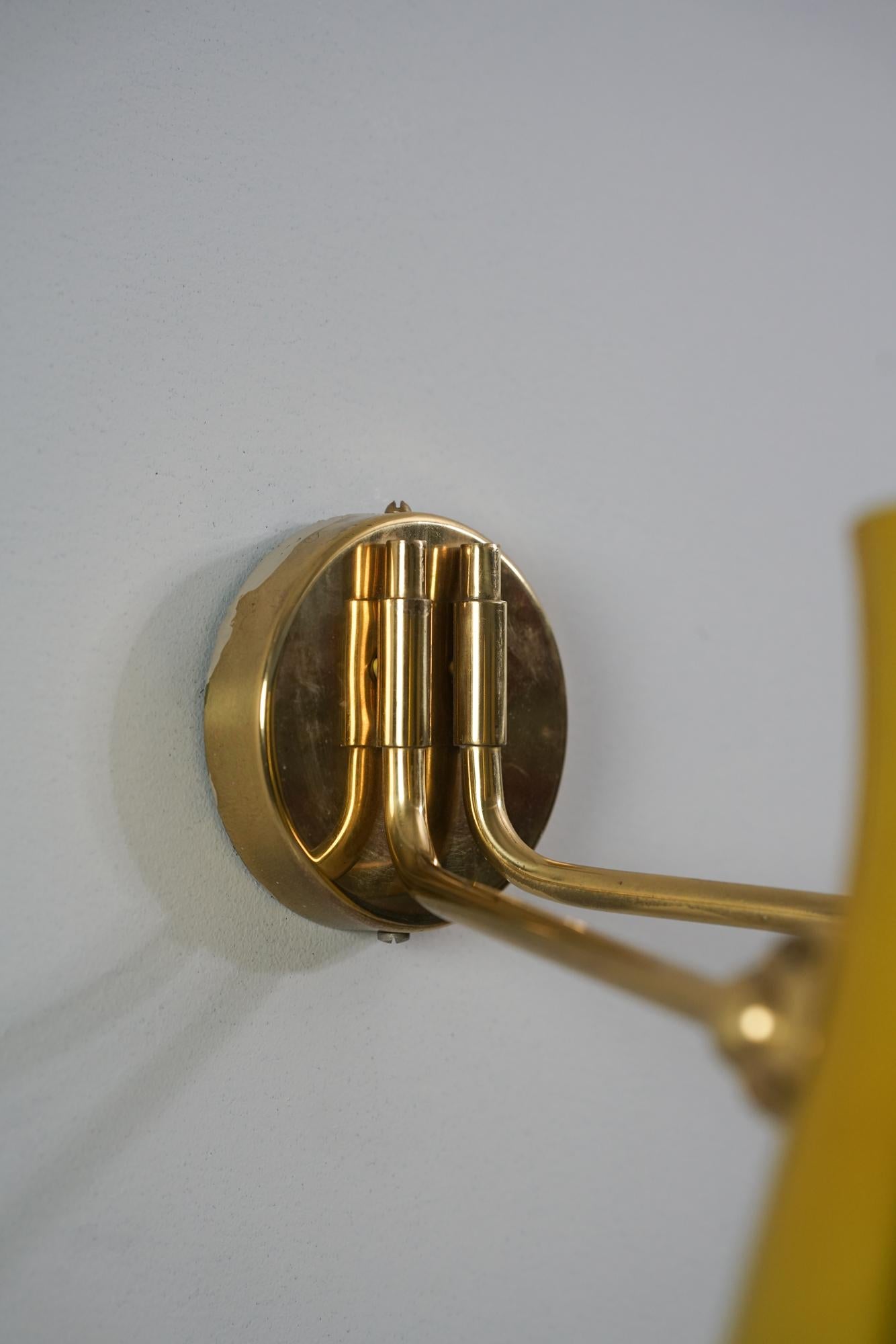 Finnish Pair of Large Wall Lights, Itsu, 1950s For Sale