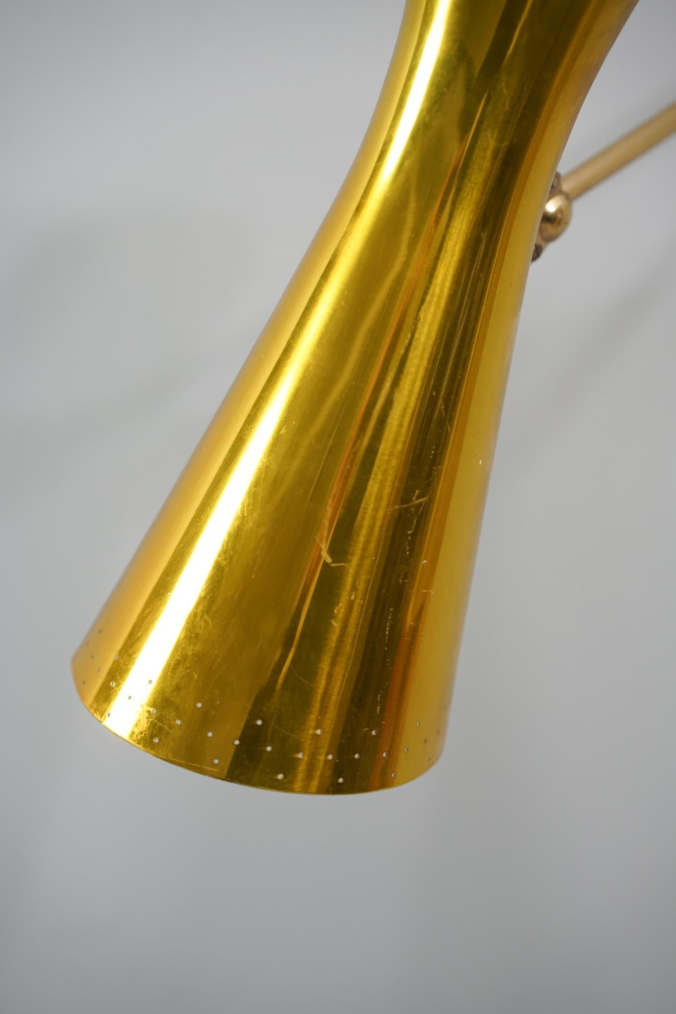 Pair of Large Wall Lights, Itsu, 1950s In Good Condition For Sale In Helsinki, Uusimaa